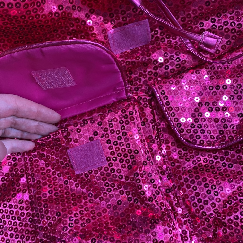 Pink sequin backpack - Picture 5 of 5